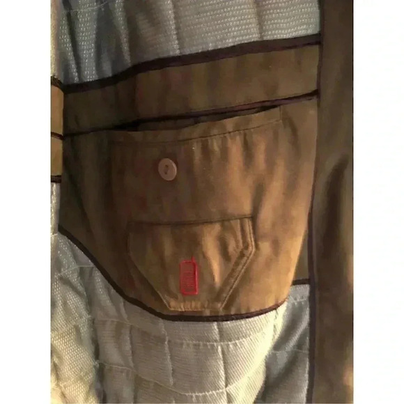 ENSIGN LONDON Men’s Heavy Brown Jacket - size XL - Picture 6 of 8
